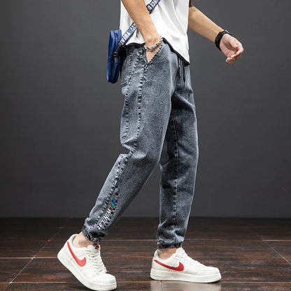 Men's Streetwear Jean Joggers