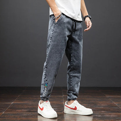 Men's Streetwear Jean Joggers