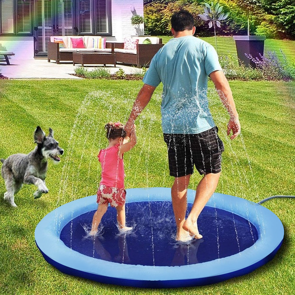 SplashPaw™ Fun Zone - The Splash Pad Makes Your Pup and Kids Happy!