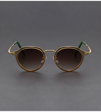 Classic Vintage Metal Sunglasses (UV400 Protection)