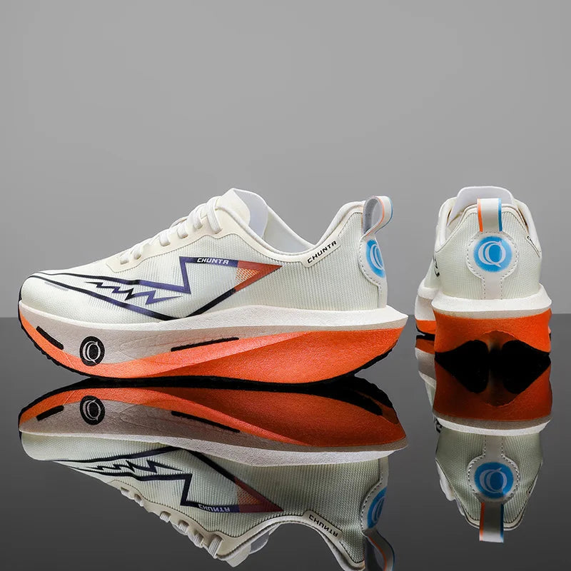 Montero Milan Men's Fashionable Casual and Comfortable Sports Running Shoes - Breathable Fabric Upper, Non-Slip and Wear-Resistant Cushioning Soles, Round-Toe Lace-Up Casual Running Shoes, Suitable for All Seasons