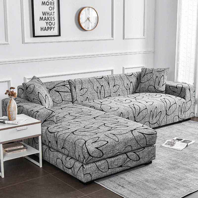 Luxury Textured Stretch Sofa Cover