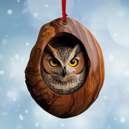 Cute Forest Animals Christmas Ornaments