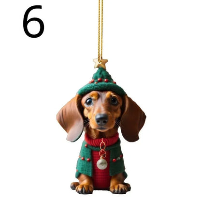 Adorable Puppy Hanging Ornament ( 1 PCs / 7 PCs)