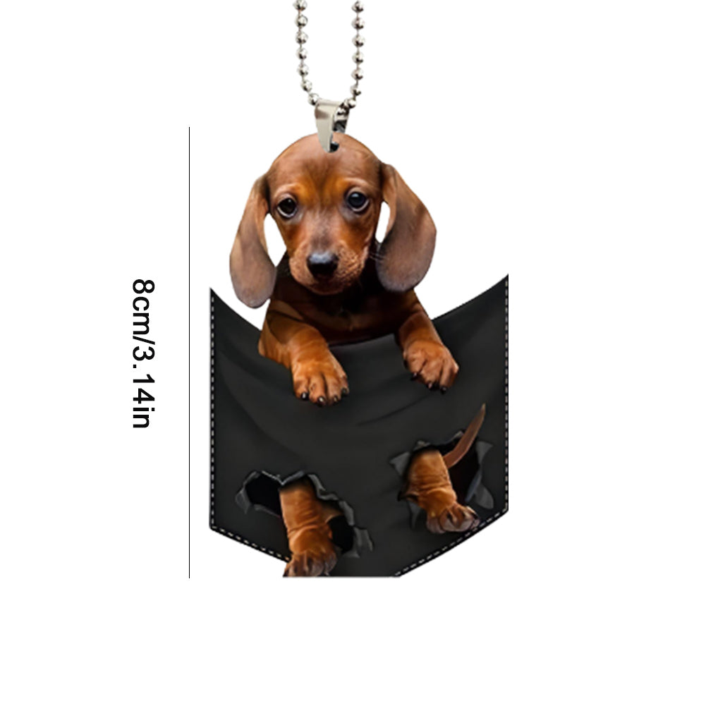 Adorable Puppy Hanging Ornament ( 1 PCs / 6 PCs)