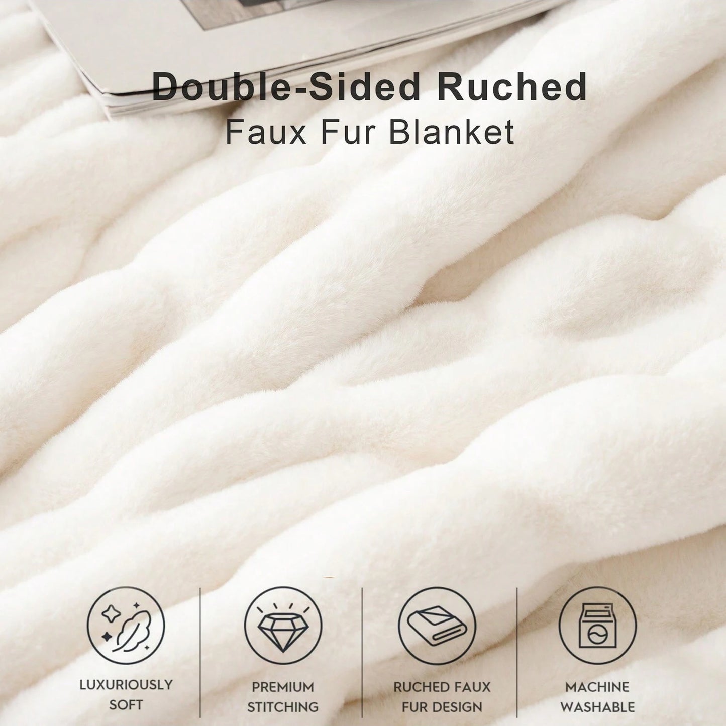 Luxury Faux Fur Throw Blanket