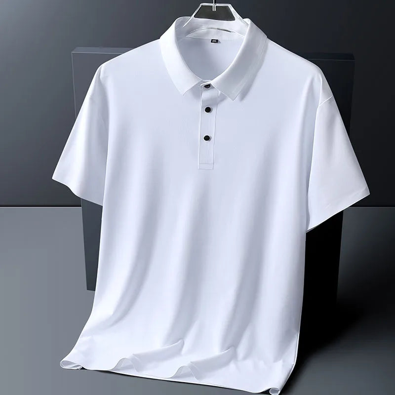 Classic Fit Moisture-Wicking Polo Shirt