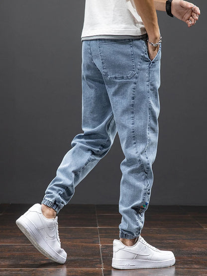 Men's Streetwear Jean Joggers