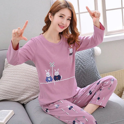 Polka Dot Bear Pajama Set