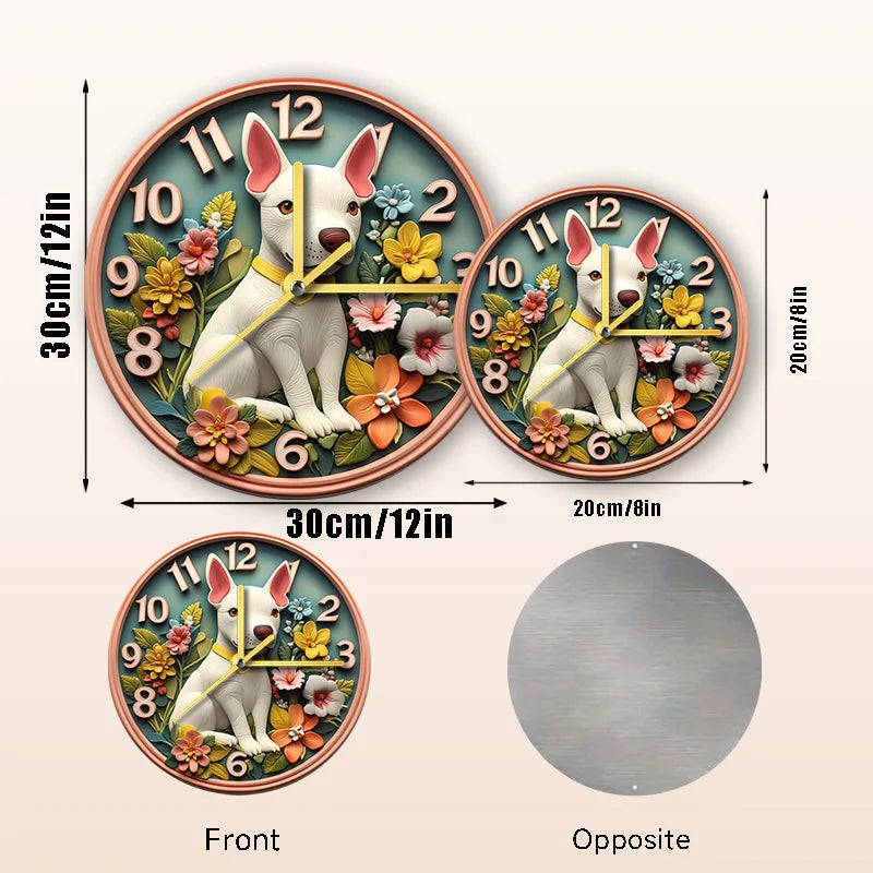 Bullmastiff Silent Wall Clock