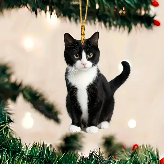 Adorable Cat Hanging Ornament