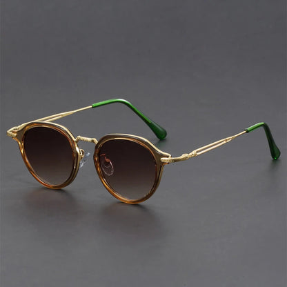 Classic Vintage Metal Sunglasses (UV400 Protection)
