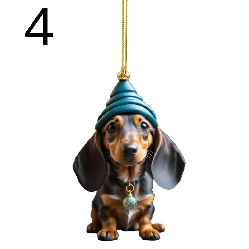 Adorable Puppy Hanging Ornament ( 1 PCs / 7 PCs)