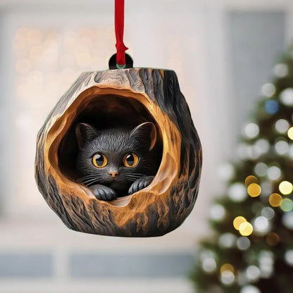 Cute Forest Animals Christmas Ornaments