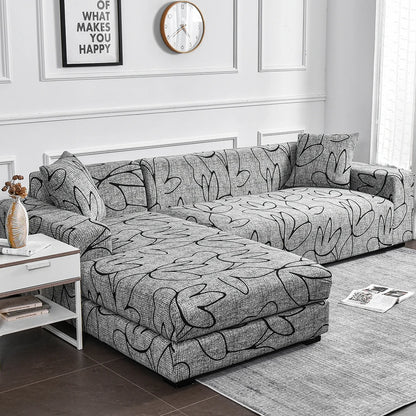 Luxury Textured Stretch Sofa Cover