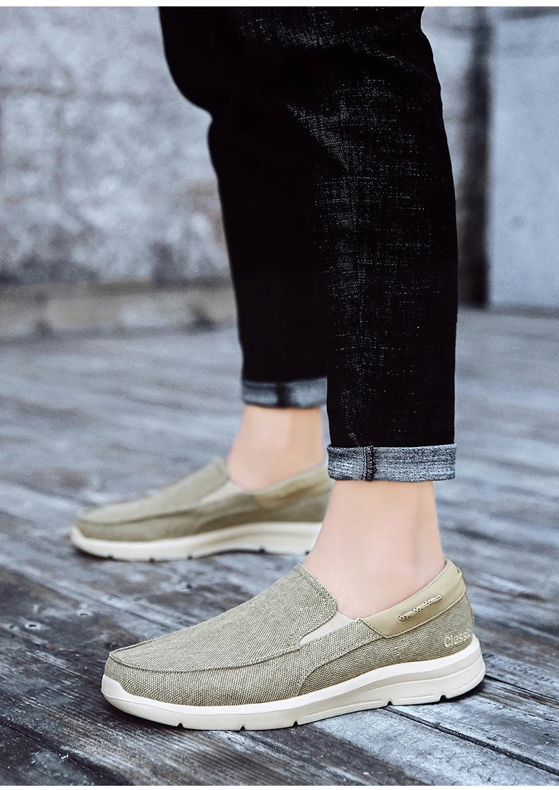 Classic Lightweight Canvas Loafers