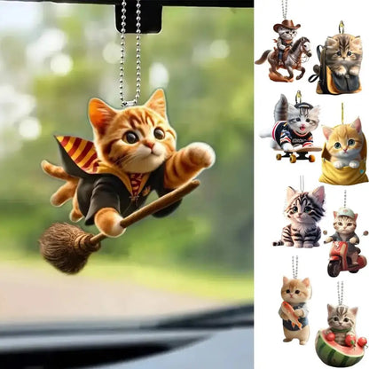 Adorable Cat Hanging Ornament ( 1 PCs / 9 PCs)