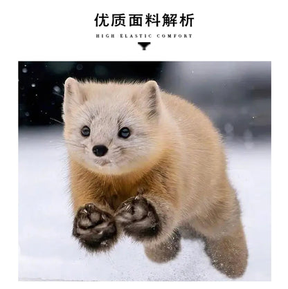 Men's 100% Pure Mink Cashmere Sweater O-Neck Pullovers Knit Sweater Autumn and Winter New Long Sleeve High-End Jumpers Mink Tops