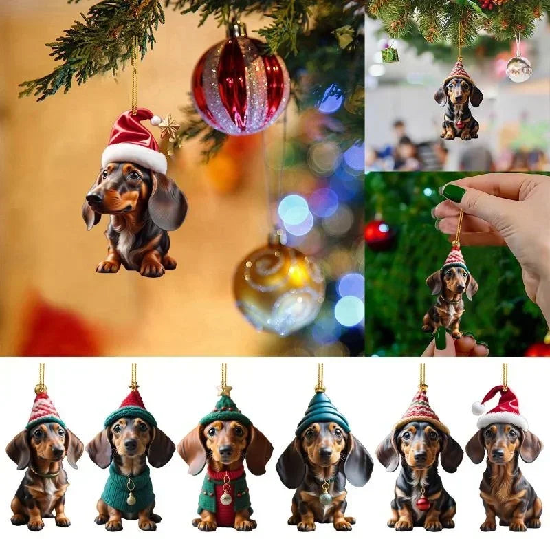 Adorable Puppy Hanging Ornament ( 1 PCs / 7 PCs)