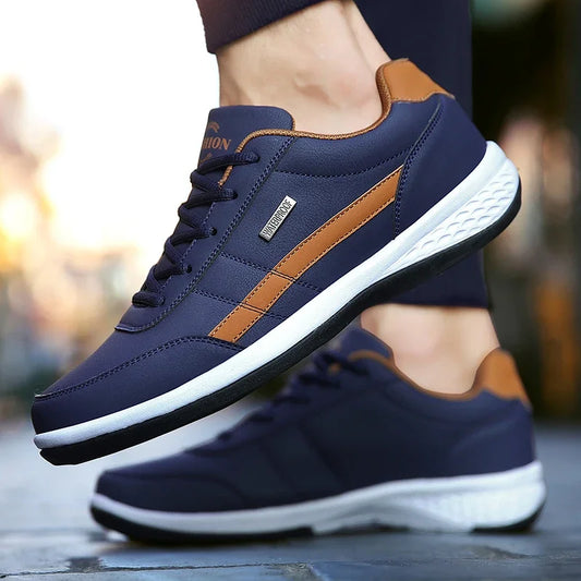 VeroLift™ Waterproof Leather Sneakers