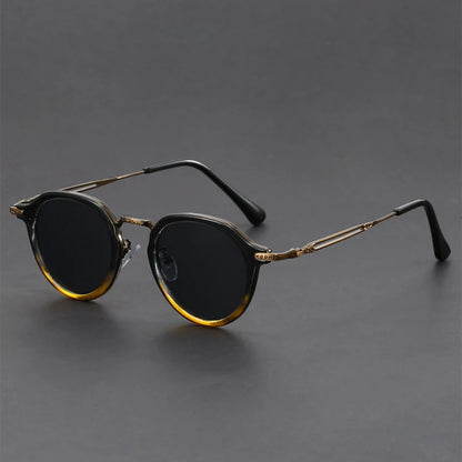 Classic Vintage Metal Sunglasses (UV400 Protection)