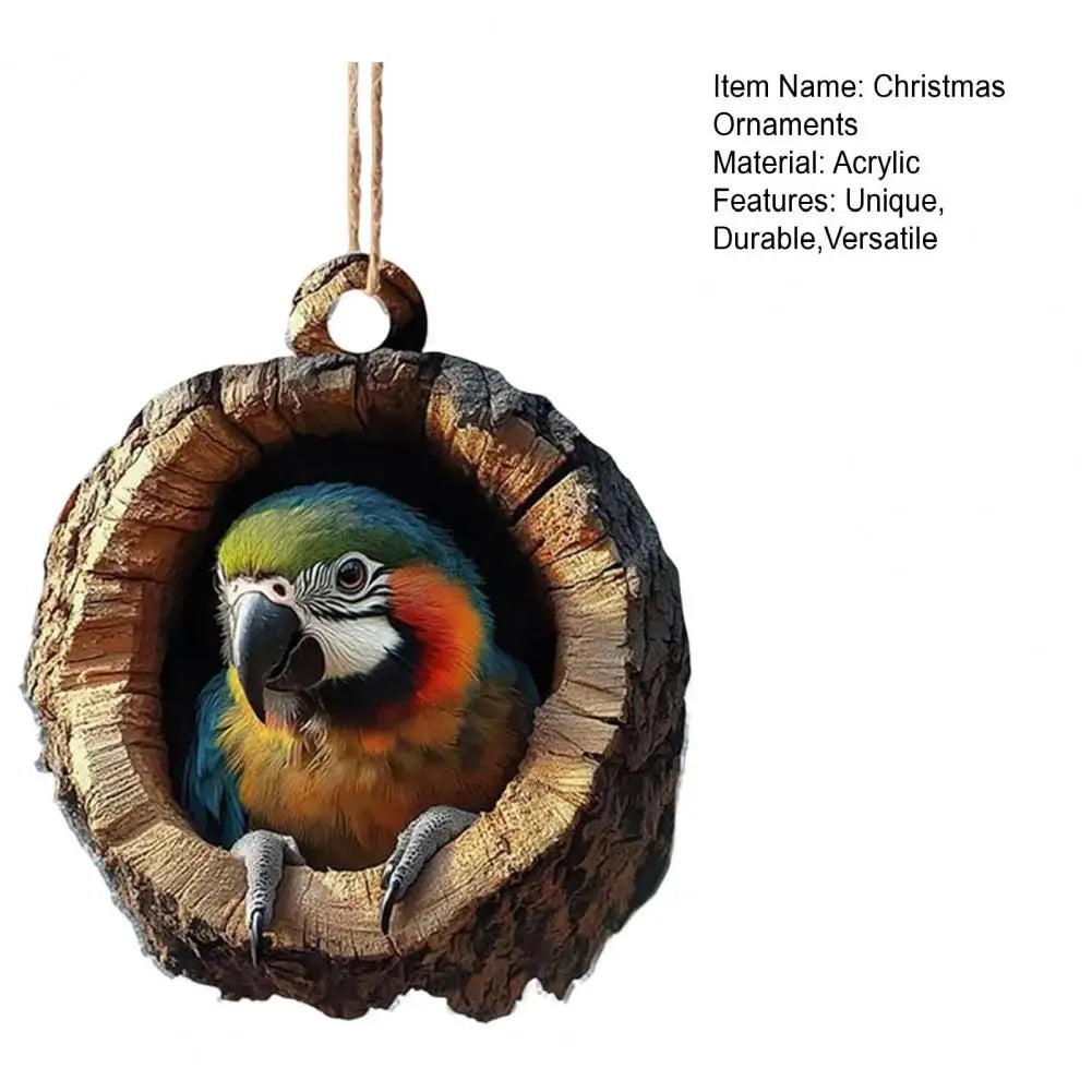 Cute Forest Animals Christmas Ornaments