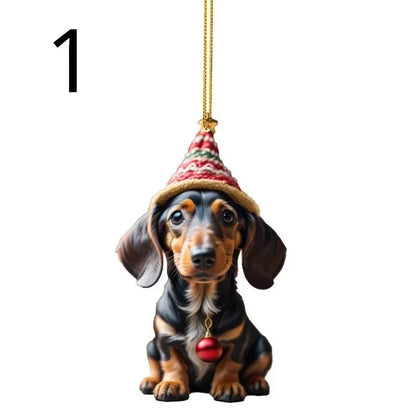 Adorable Puppy Hanging Ornament ( 1 PCs / 7 PCs)