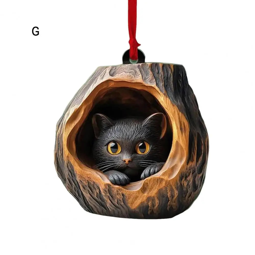 Cute Forest Animals Christmas Ornaments