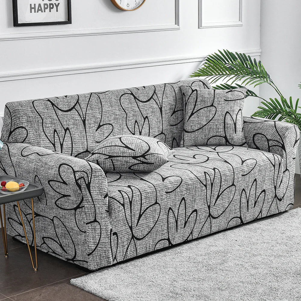 Luxury Textured Stretch Sofa Cover