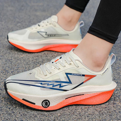 Montero Milan Men's Fashionable Casual and Comfortable Sports Running Shoes - Breathable Fabric Upper, Non-Slip and Wear-Resistant Cushioning Soles, Round-Toe Lace-Up Casual Running Shoes, Suitable for All Seasons