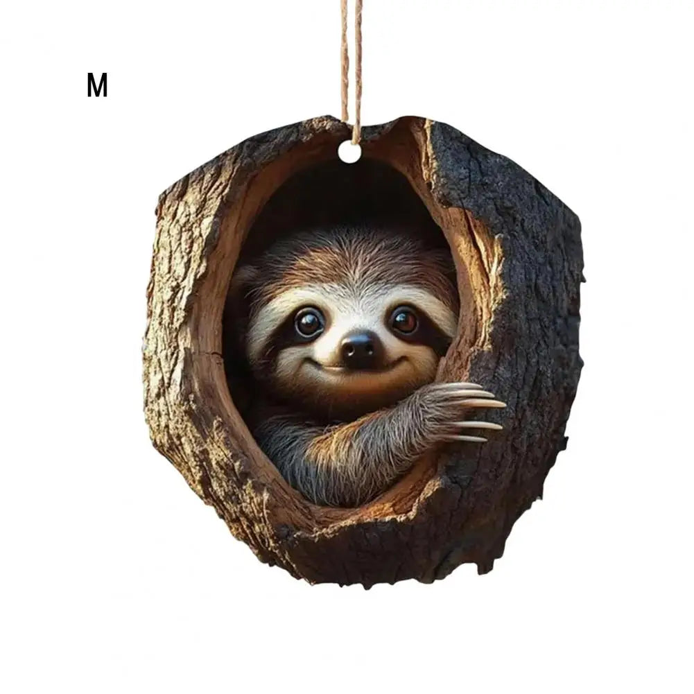 Cute Forest Animals Christmas Ornaments