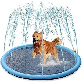 SplashPaw™ Fun Zone - The Splash Pad Makes Your Pup and Kids Happy!