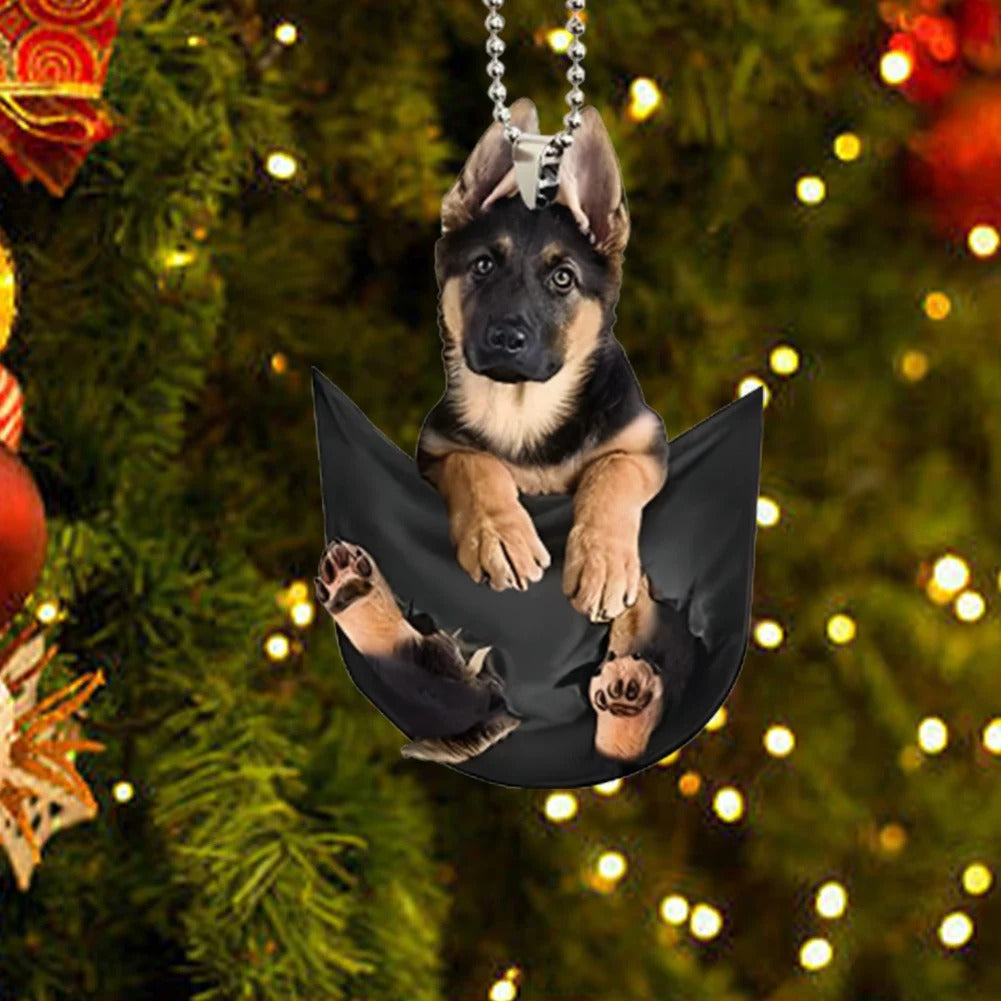 Adorable Puppy Hanging Ornament ( 1 PCs / 6 PCs)