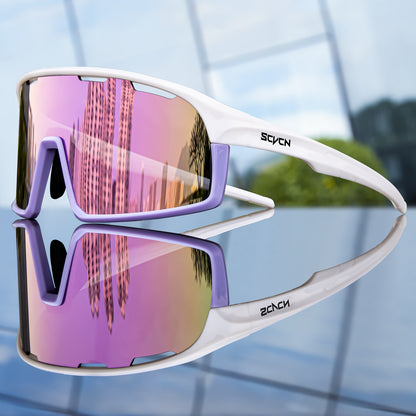 Designed with a stylish transparent TR frame and multicolor lens options, these lightweight cycling glasses offer eye-catching performance and all-day comfort for outdoor enthusiasts. Whether you're biking through city streets or casting by the lake, their adaptive fit makes them perfect for men and women on the move.