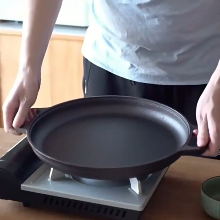 Multi-Function Cast Iron Griddle Skillet